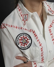 1970's Topp Master / Embroidery Shirt