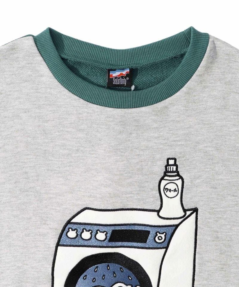 ScoLar Parity（スカラーパリティ）洗濯機inクマ 蓄光アップリケプル