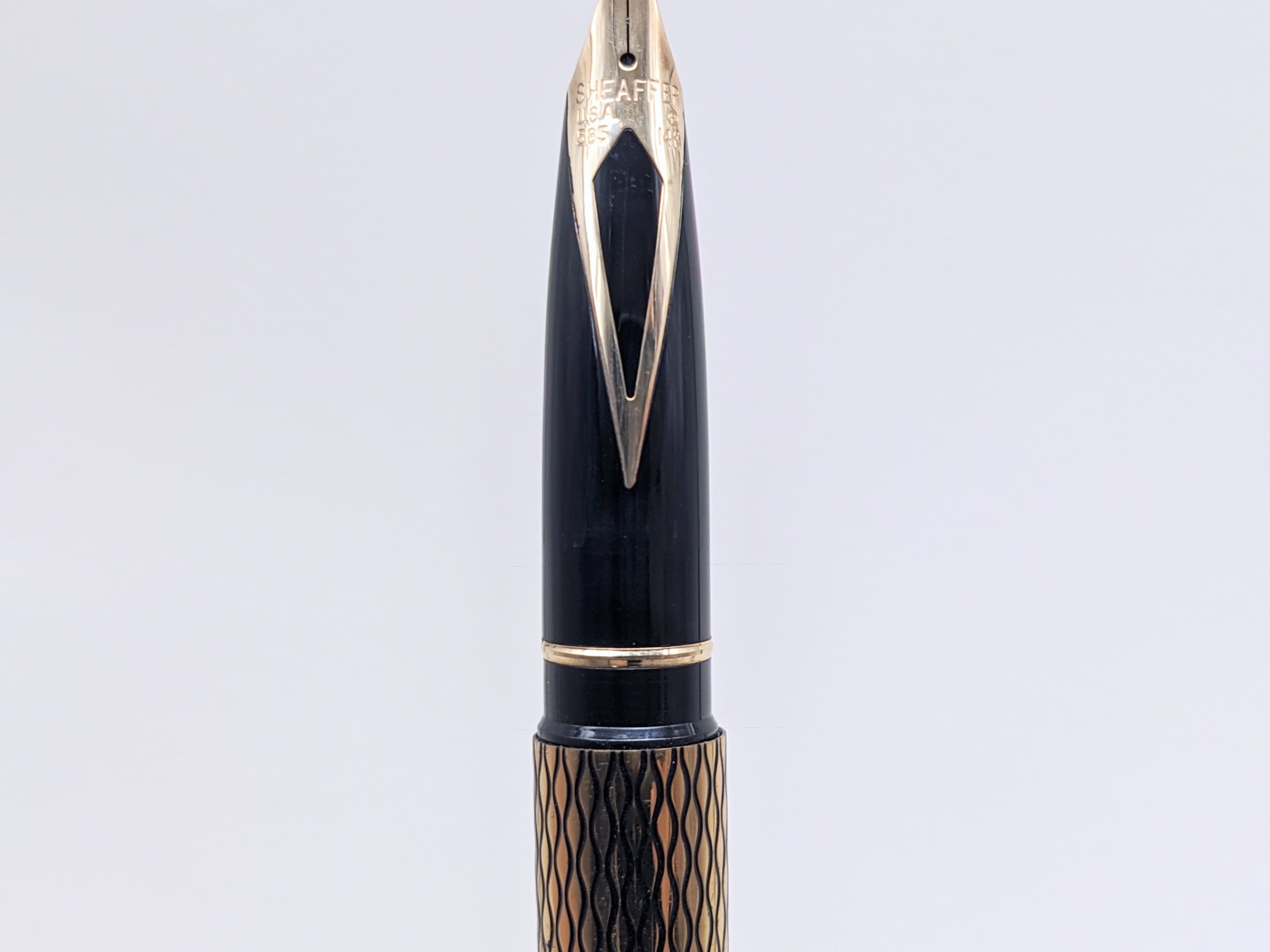 1989 シェーファー タルガ 683 SHEAFFER Targa 683 （細字） 14K