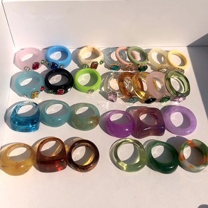 Acrylic ring Korea 指輪