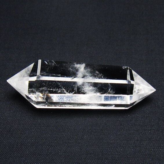 水晶 六角柱 ダブルポイント 一点物 142-8645
