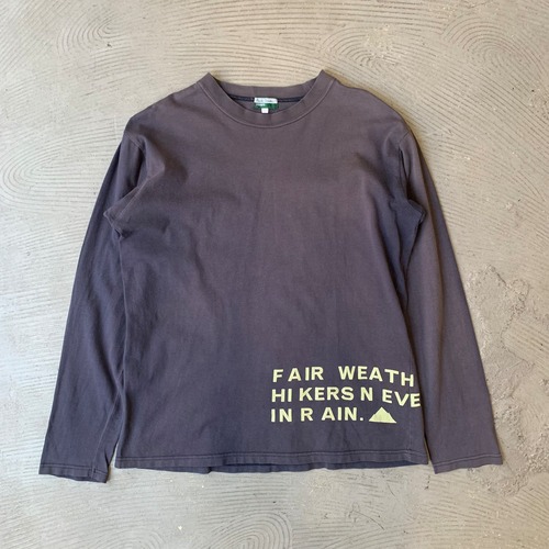 Paul Smith JEANS / Faded long sleeve T-shirt