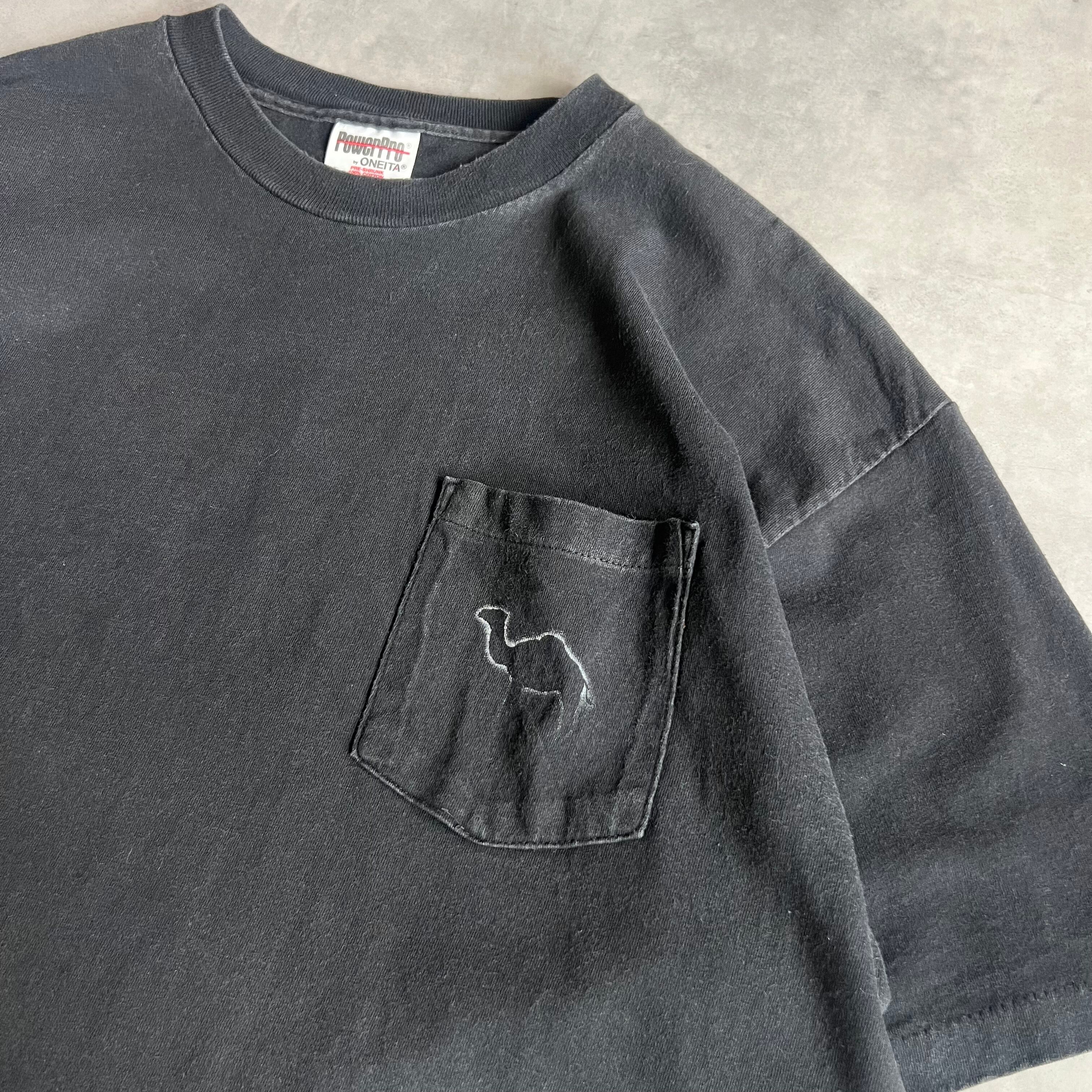 90s CAMEL pocket tshirt キャメル tシャツ | SHUMI