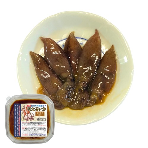 ほたるいか塩辛 このわた漬け（なまこ腸塩辛漬け）＜1セット:2ケース＞〖冷凍品〗［富山産専用定置網漁ホタルイカを使用］
