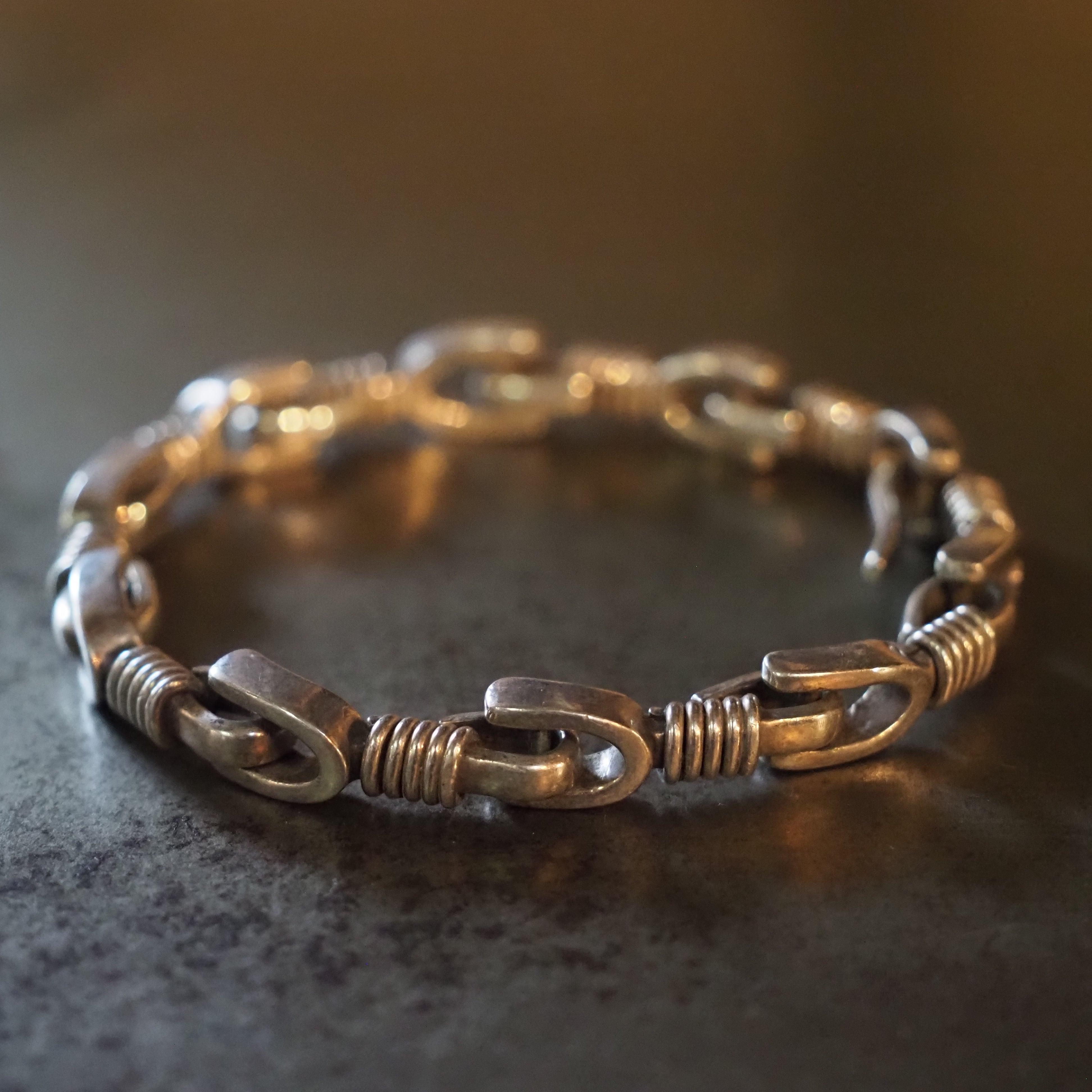 Heavy Link Chain Hook Bracelet Silver925 シルバー ブレスレット