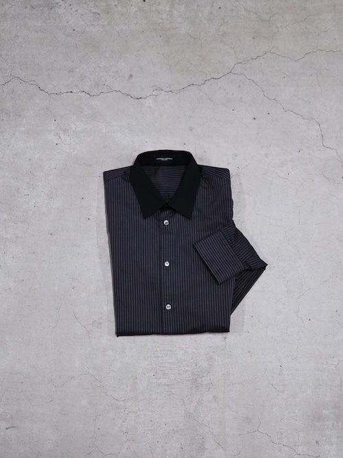 【CoSTUME NATIONAL HOMME】stripe slim fit shirt