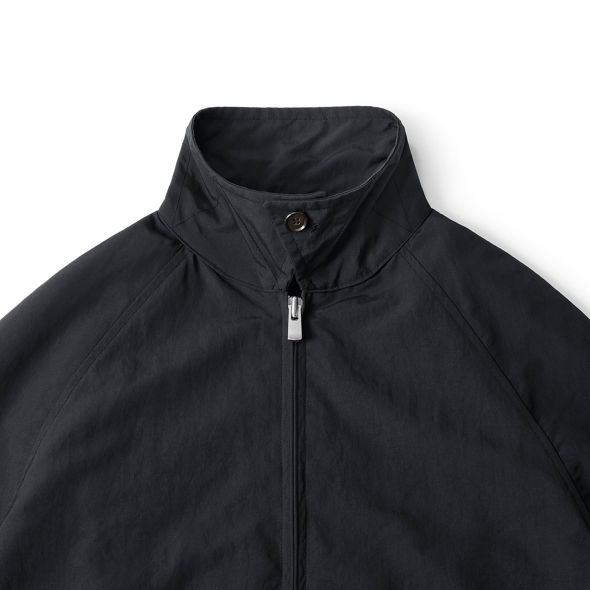 everyone nylon half coat (BLACK) | everyone
