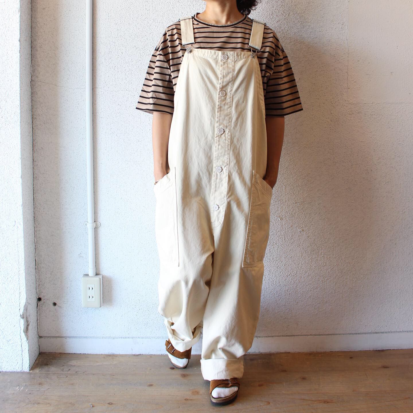 HARVESTY （ハーベスティ）/ CHINO CLOTH OVERALLS