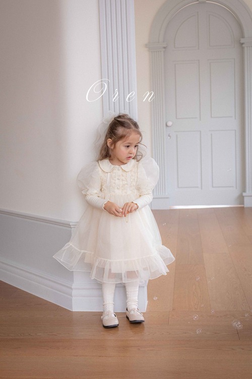 【即納】<OREN>  Eloise organza dress