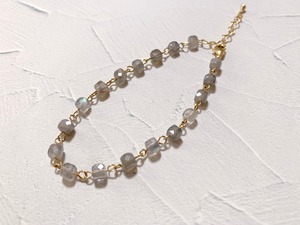 b_04 ブレスレット（ラブラドライト）