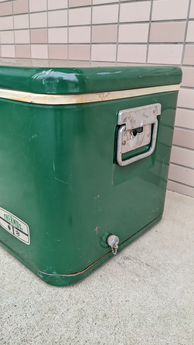 Vintage Thermos Cooler Box SteelBelt ビンテージ サーモス クーラーボックス キャンプ スチールベルト