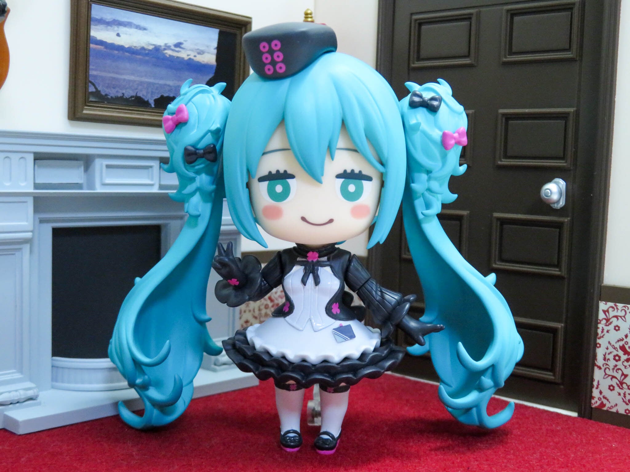 再入荷【2775a】 初音ミク めがね×カフェVer. 体パーツ カフェ制服