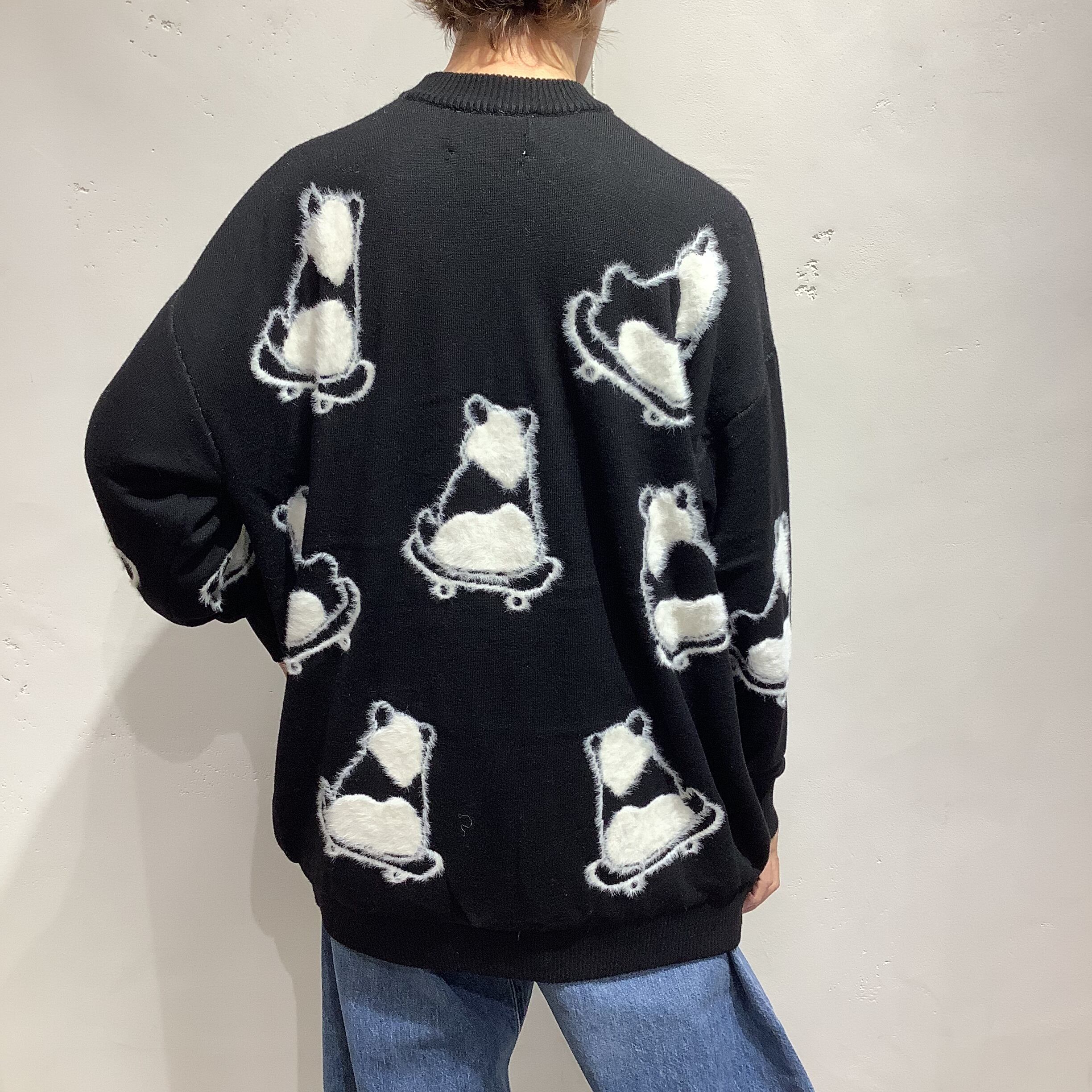 MARIED'OR(マリードール)】パンダニットプルオーバー［70800