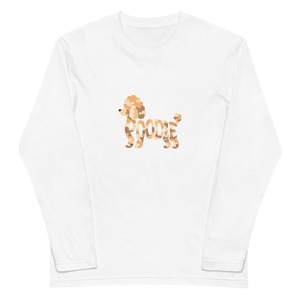 タイポプードル 長袖Tシャツ[P0021]
