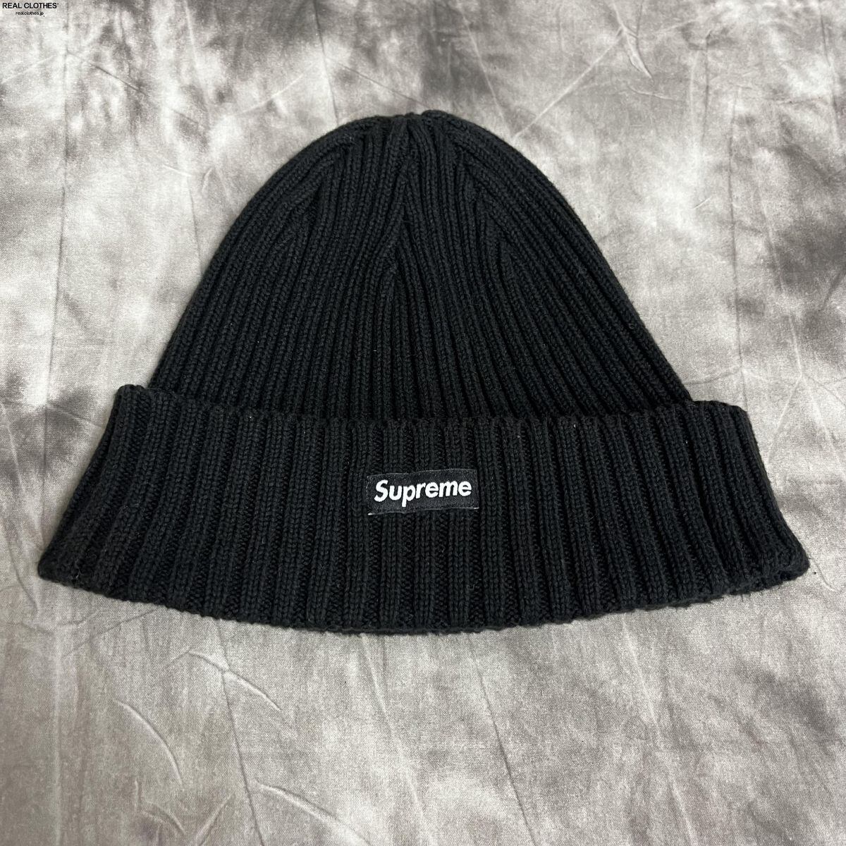 supreme ビーニー black帽子