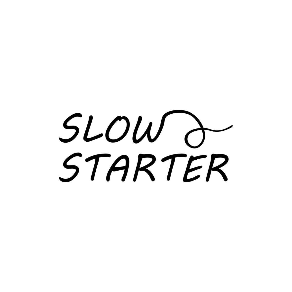 SLOW STARTER Tシャツ ms46 まだ本気を出してないだけ スロースターター おもしろ