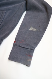 Russell Athletic gray damaged hoodie