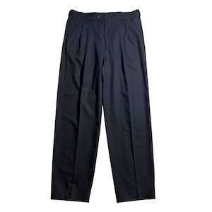 vintage GIANNI VERSACE silk blend wool black slacks