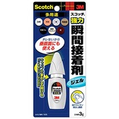 3M スコッチ 強力瞬間接着剤 ジェル多用途 3g 7005