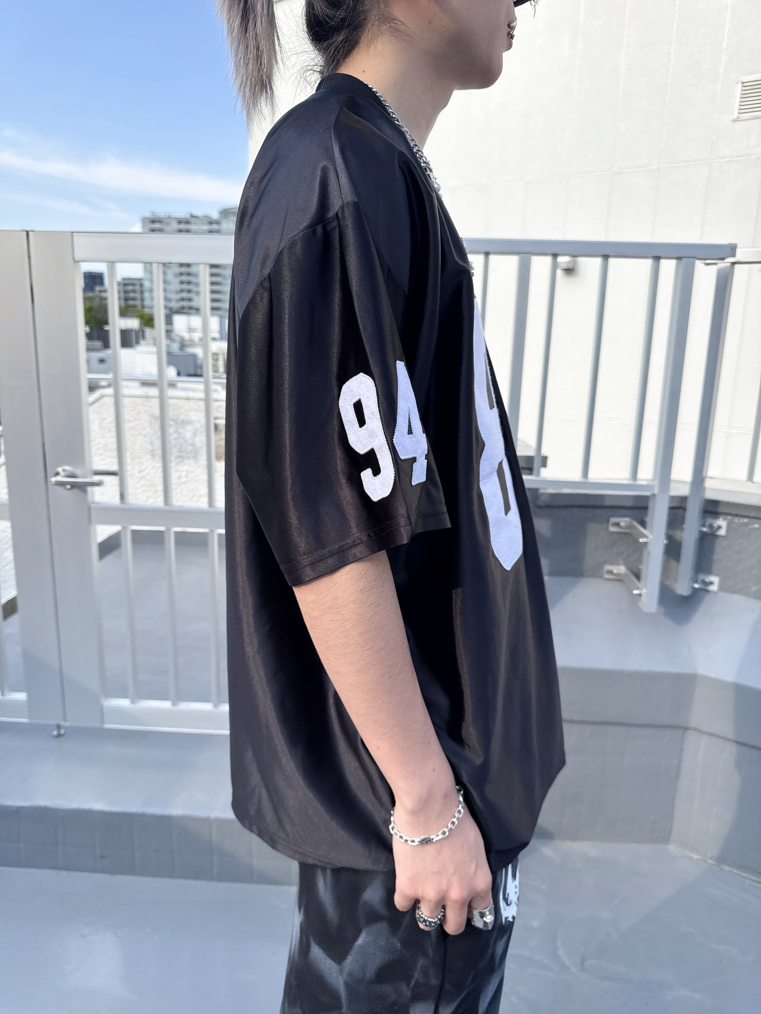 88ロングストリートTシャツ ストリート グランジ | 韓国系ユニセックス