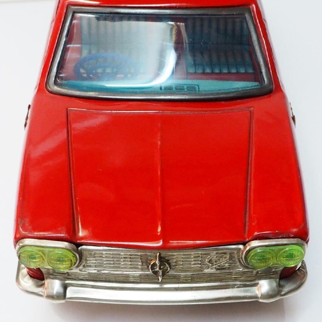 イチコー【日産セドリック スペシャル 赤】当時物ブリキ製 自動車 TIN【箱無】 イチコー【日産セドリック スペシャル 赤】当時物ブリキ製