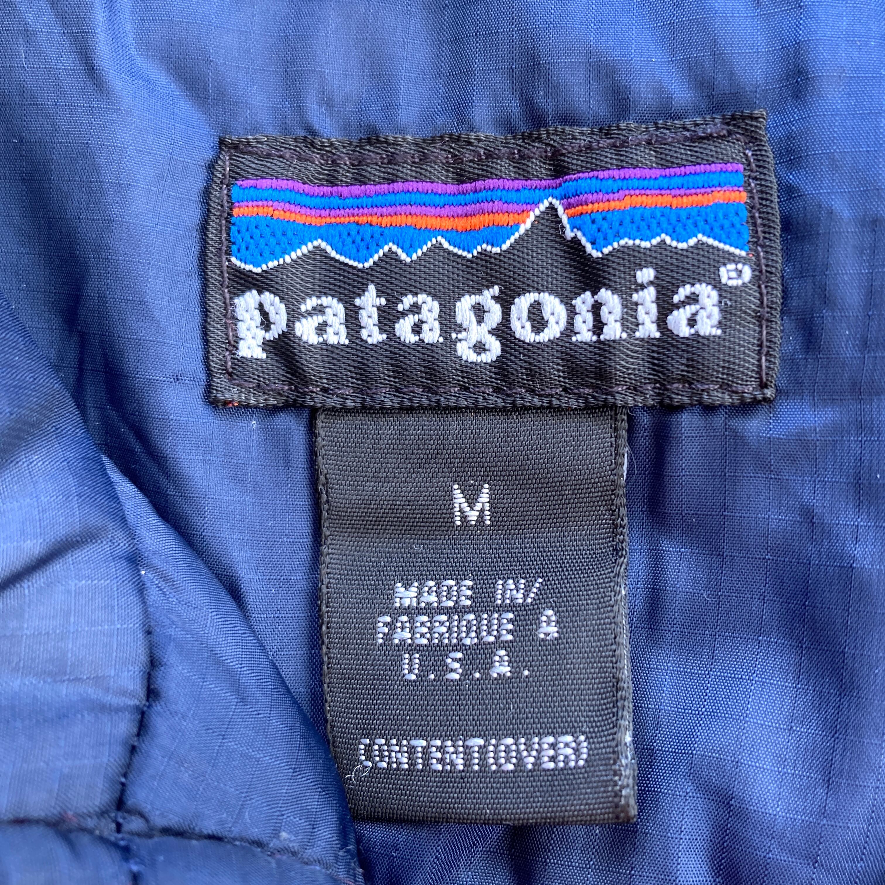 90's PATAGONIA Red Puffball Pullover Jacket Made In U.S.A. 90's PATAGONIA Red Puffball Pullover Jacket Made In U.S.A.