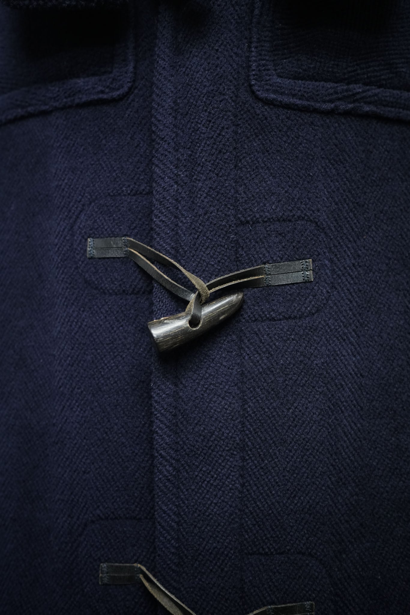 80's– Early1990's “INVERTERE” Wool Duffle Coat — Made in England