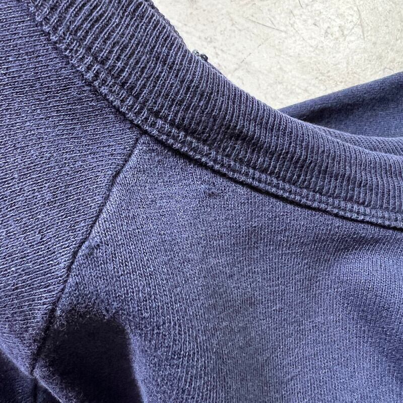 50's 60's HANES BREEZE SHIELD 半袖カレッジスウェット ラグラン