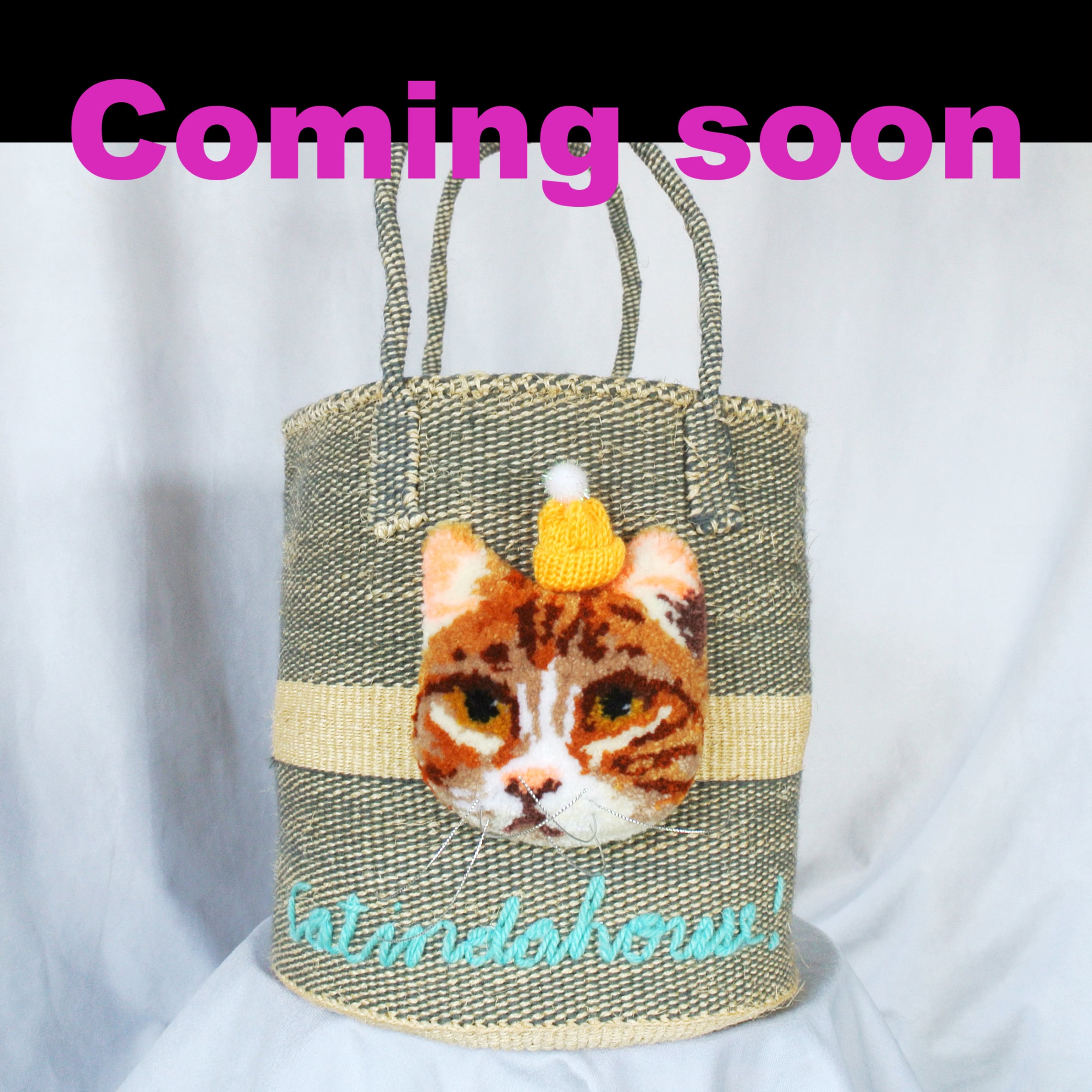 CAT IN DA HOUSE ! かごバッグ　キャットインダハウス　虎　トラ 人間用 | CAT IN DA HOUSE! ON LINE STORE