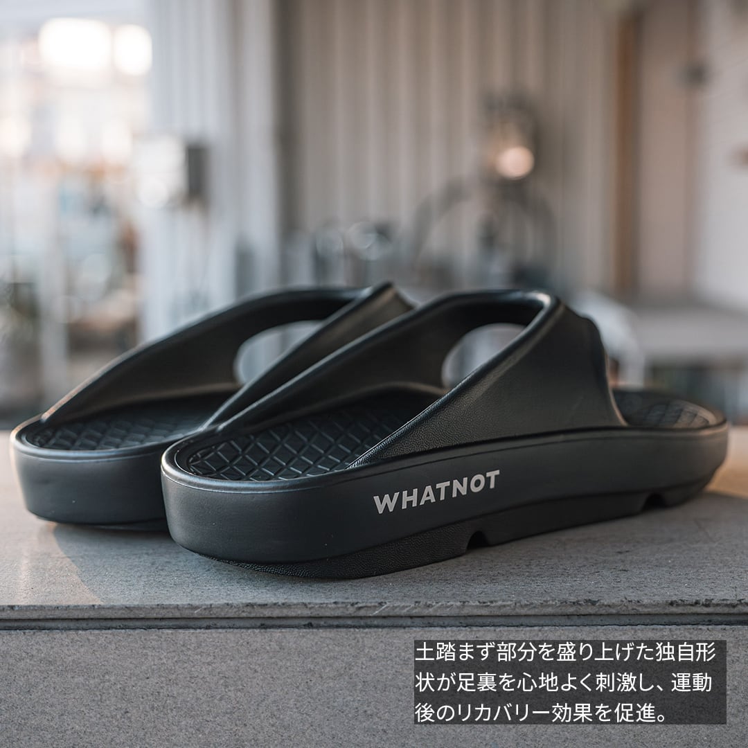 WHATNOT／リカバリーサンダル｜RECOVERY SANDAL | WHATNOT HARDWEAR STORE
