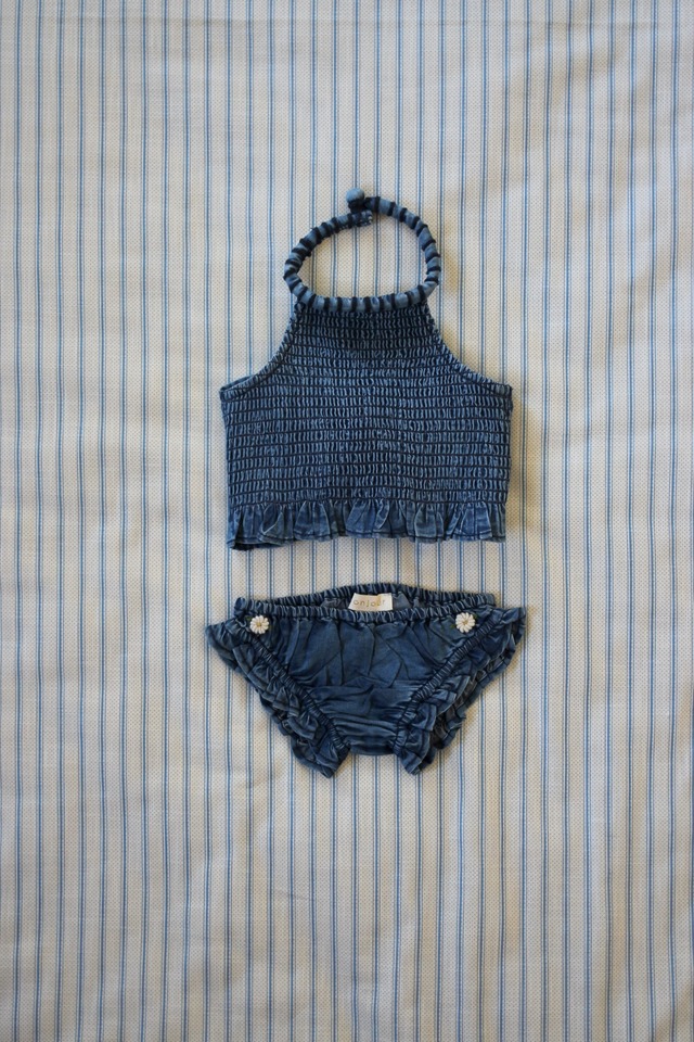 《ラスト2y》Bonjour Diary / Swim Set - Denim