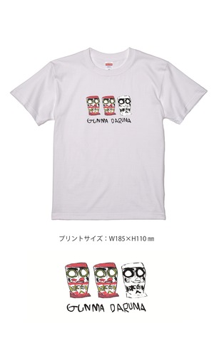 Tシャツだるま（白）