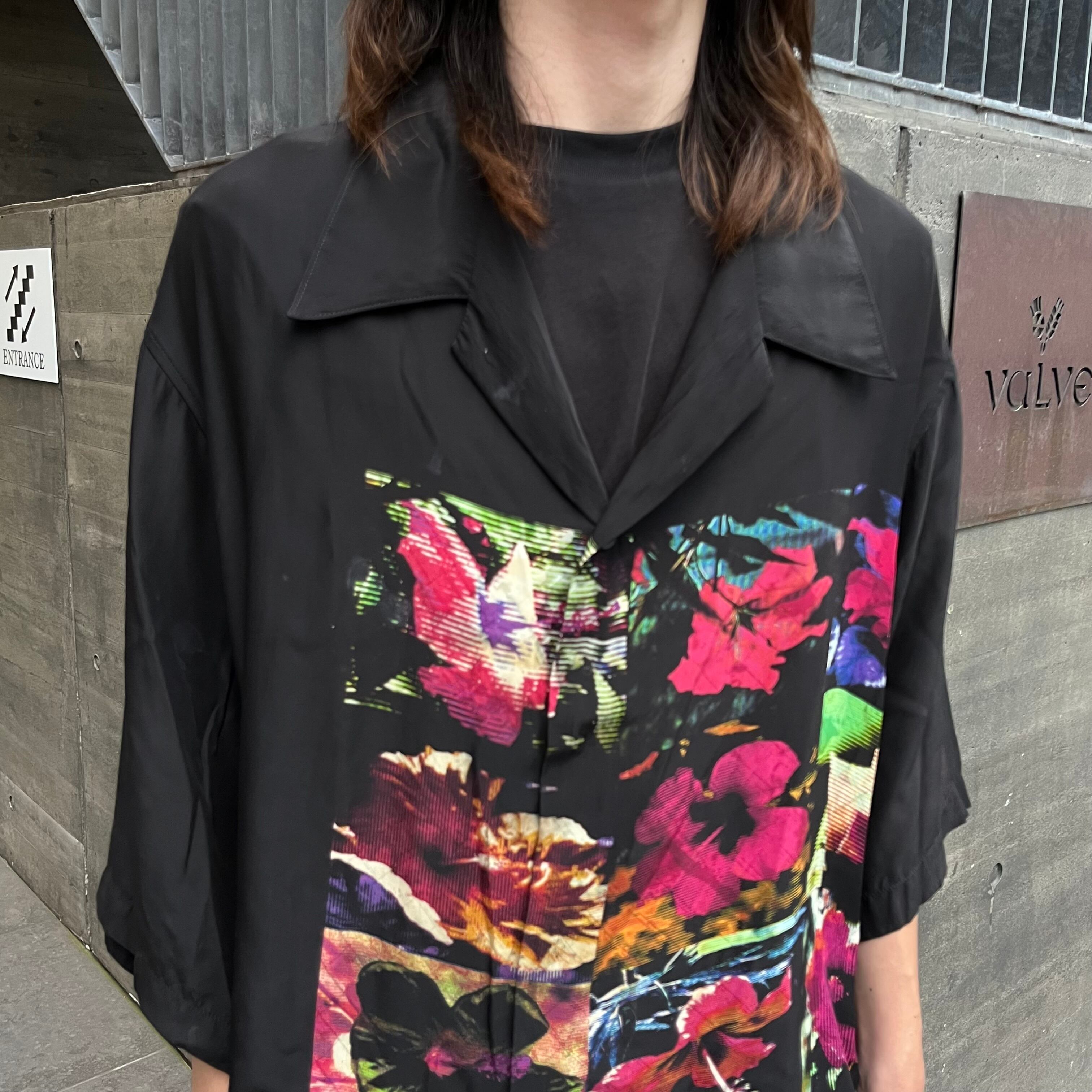 YOHJI YAMAMOTO POUR HOMME 22ss 花図鑑シャツ