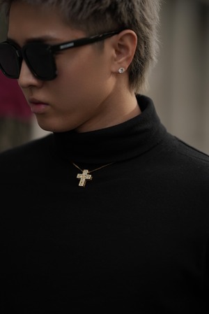 PREMIUM STRETCH TURTLE NECK【BEL-M-025】