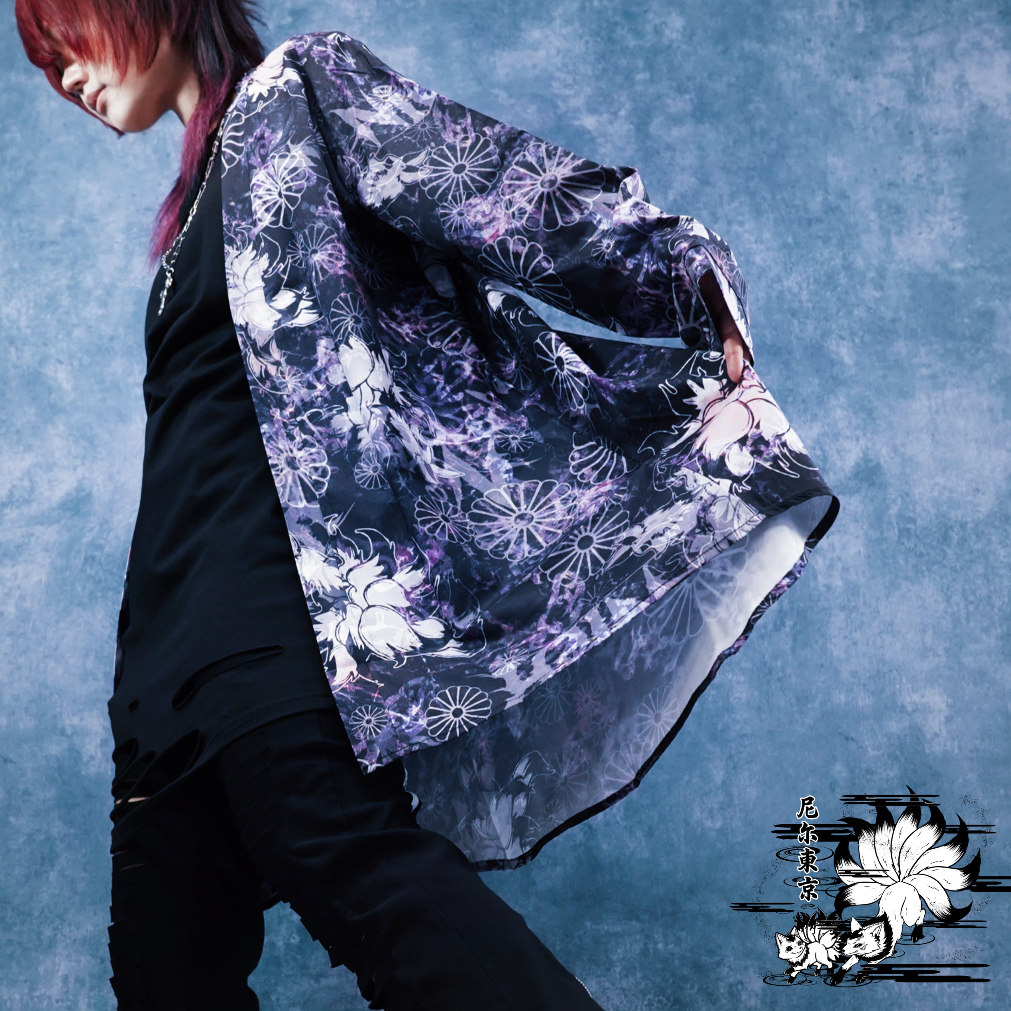 九尾の日限定目玉大特価新作》和柄幻想九尾LONG羽織 | NIER CLOTHING