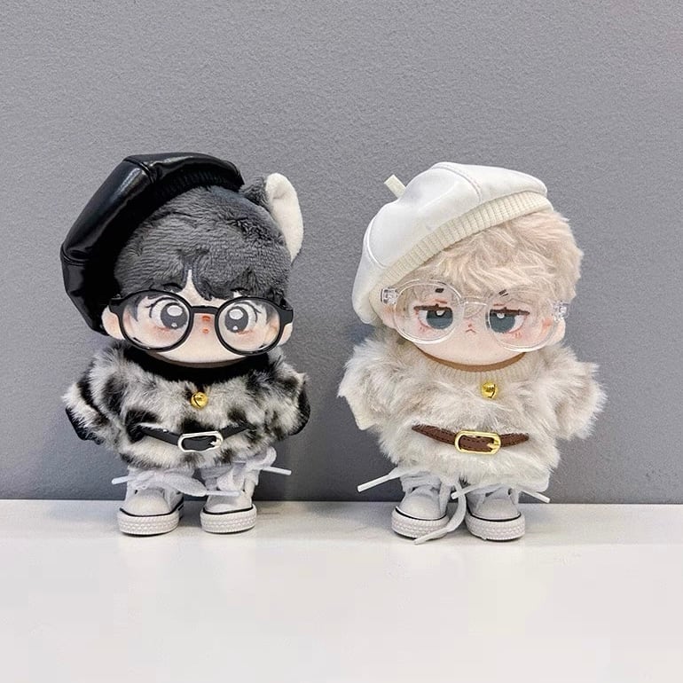 10cmぬい服】ゴージャスな豹柄コーデ 10cm着せ替えぬいぐるみ用 10cmぬい服】ゴージャスな豹柄コーデ 10cm着せ替えぬいぐるみ用