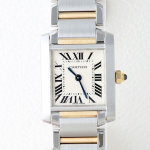 カルティエ タンクフランセーズ SM コンビ