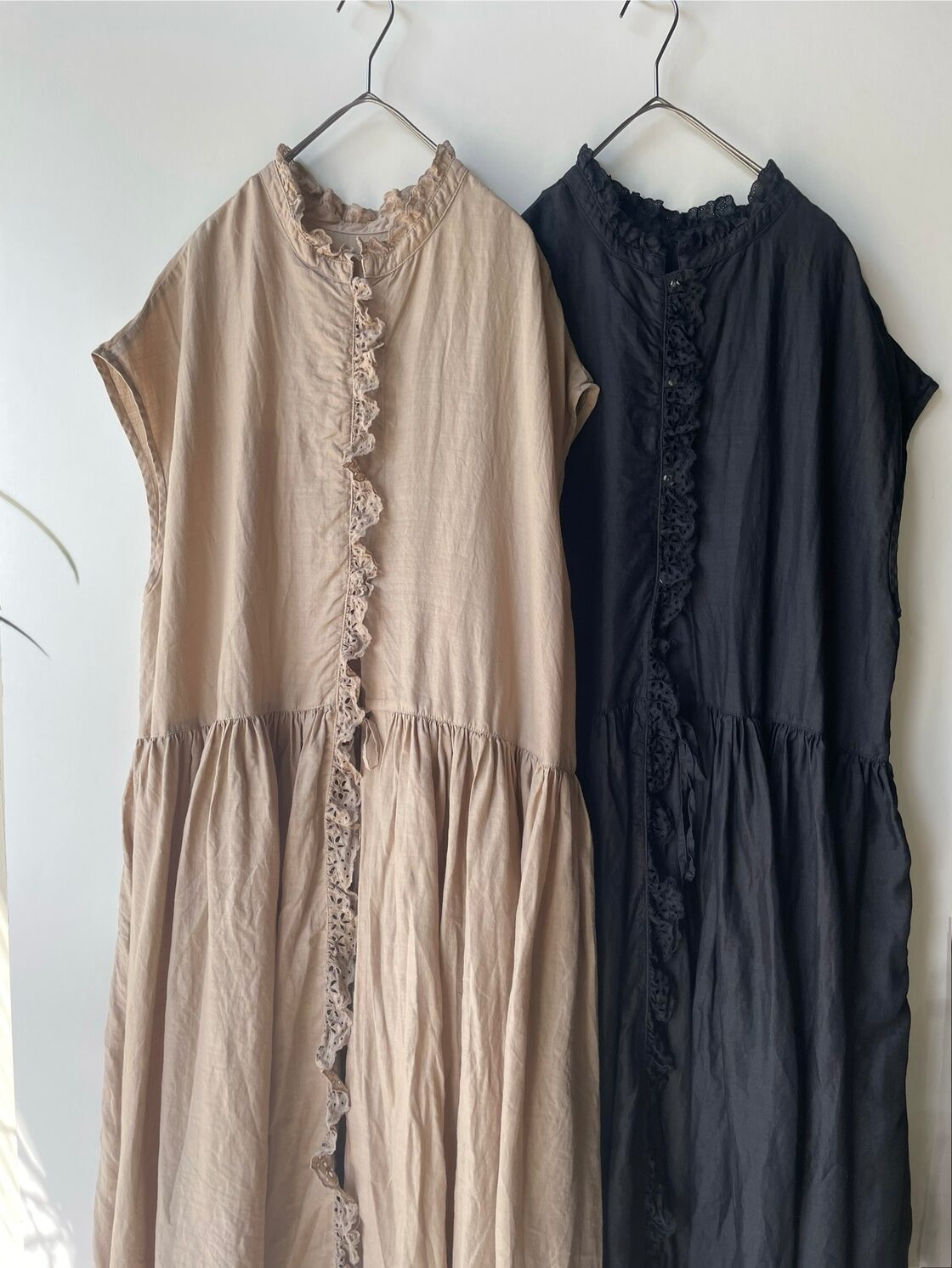 Gauze#】ANTIQUE LACE 2WAY CLASSICAL NO SLEEVE ONEPIECE ［G970 