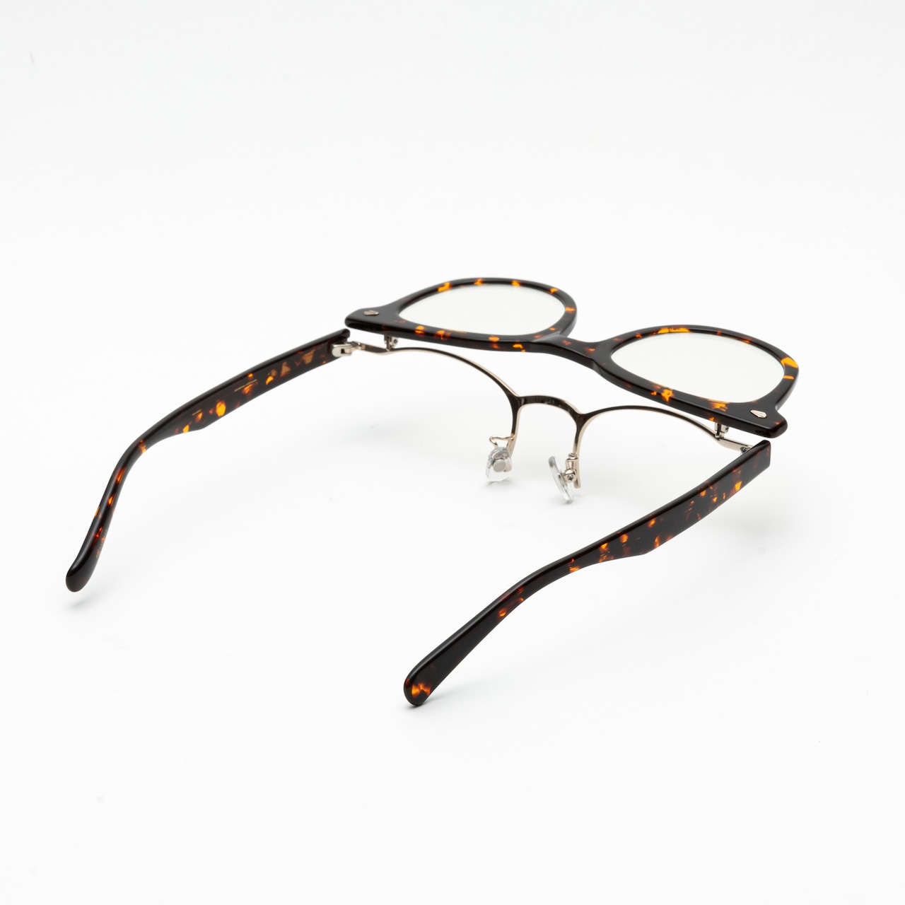 meanswhile  Flip-up Transition Color Glasses “Neutral Color” 【DEMI×BROWN 】