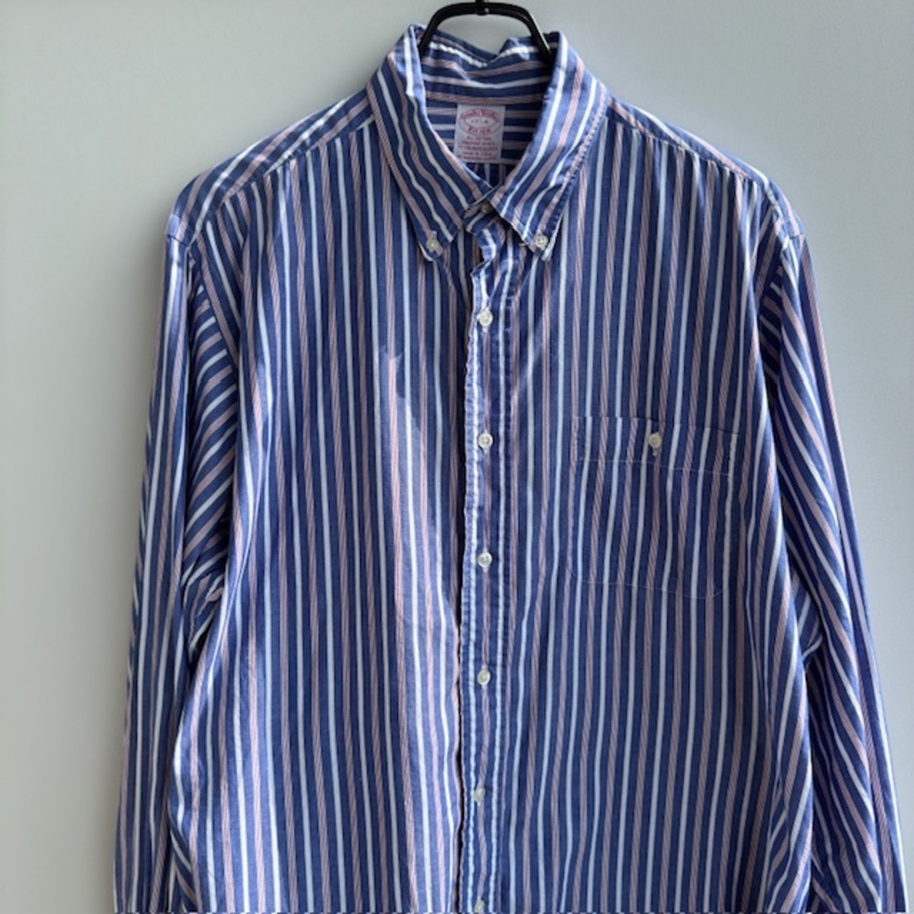 Brooks Brothers ストライプシャツ コットン USA製 画像3