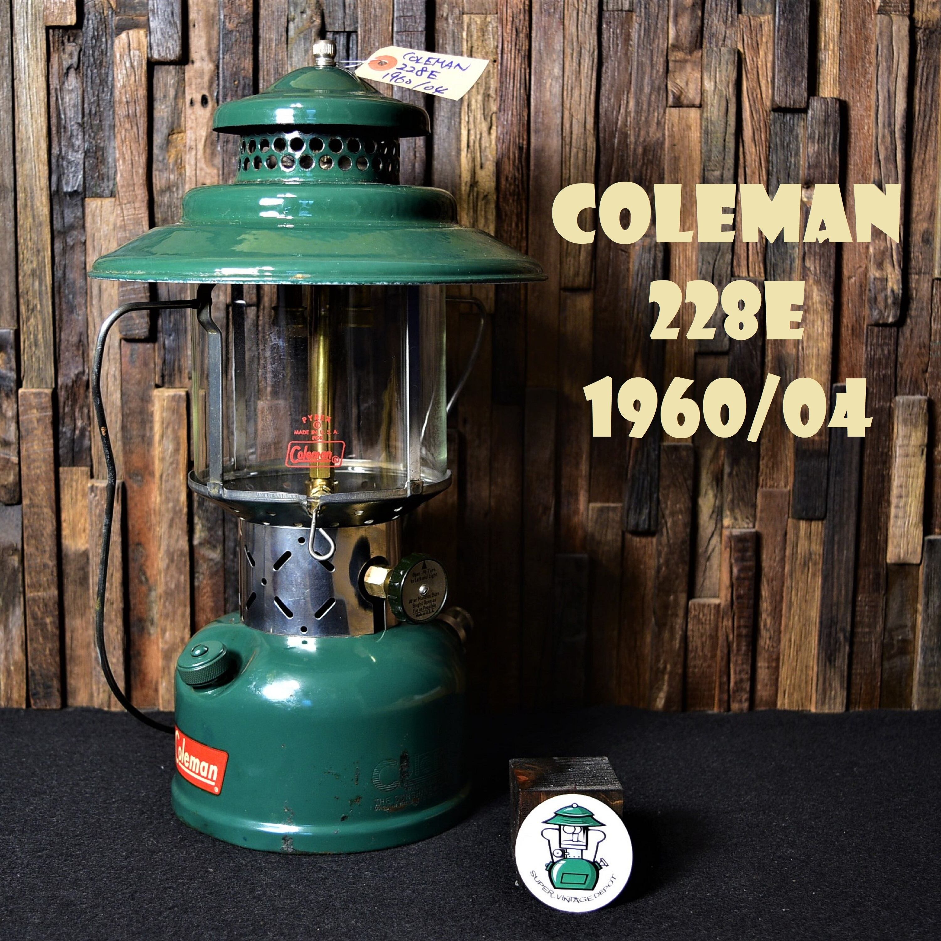 コールマン　Coleman 　228E　1961年5月　ランタン　Lantern
