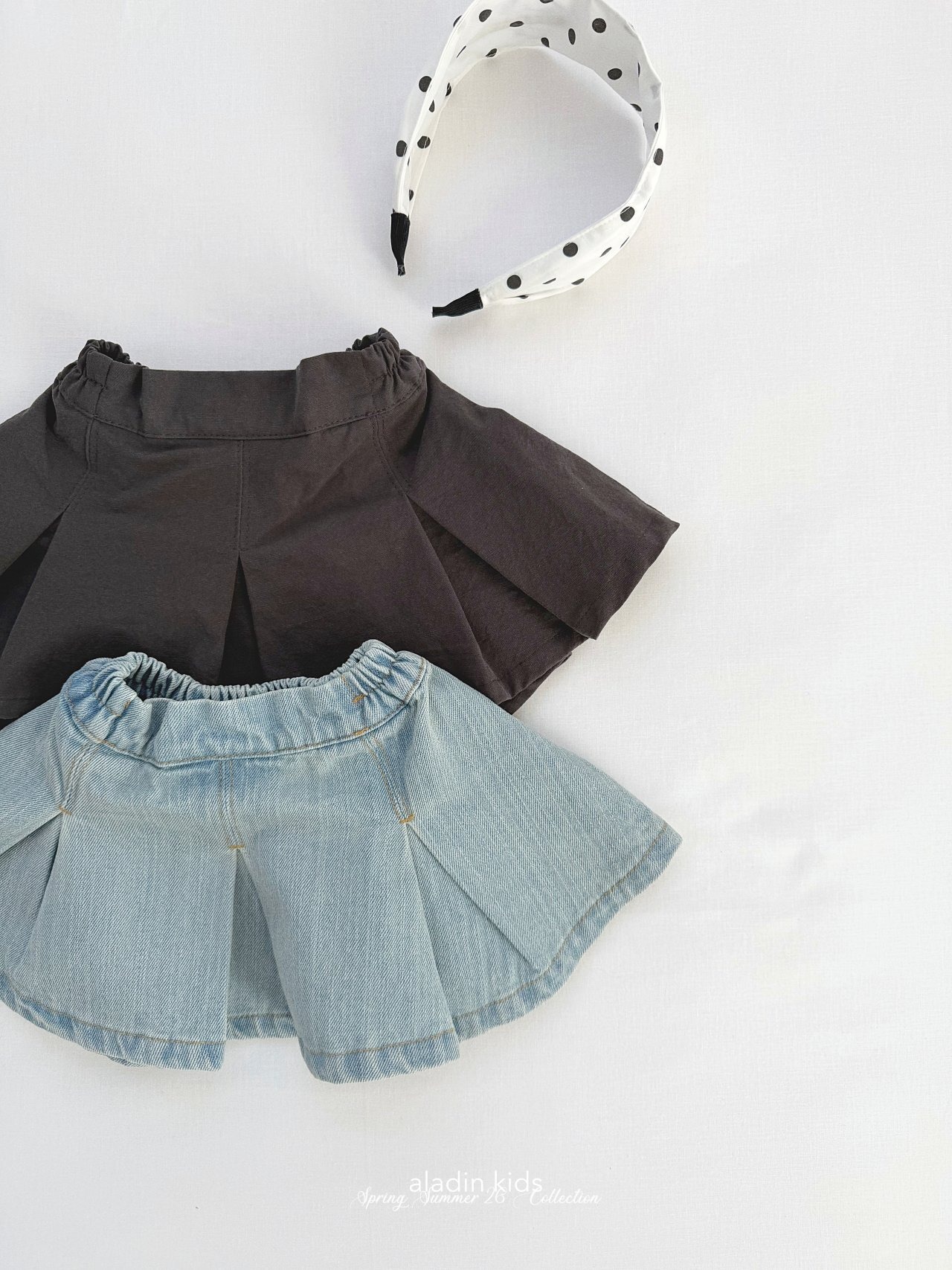 light blue XS［即納］casual jurum skirt pants / aladin 26spring