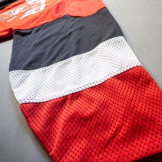 "Athletic Knit" used MENTOR hockey game shirt