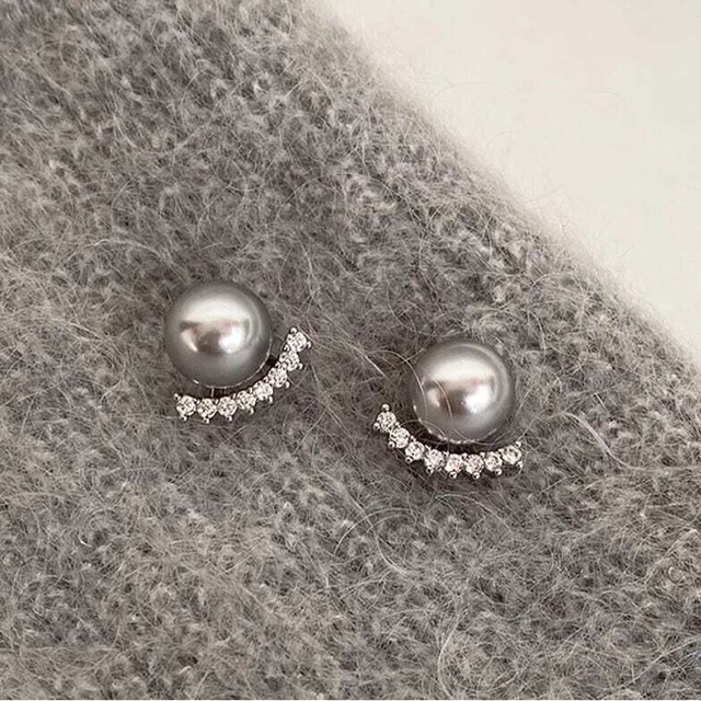 bijou line pearl pierce K373