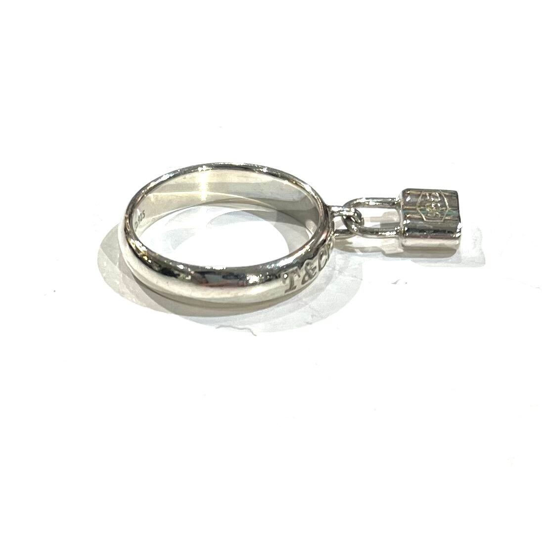 TIFFANY＆CO】【10号 】2376 1837 ティファニー ロックチャーム リング