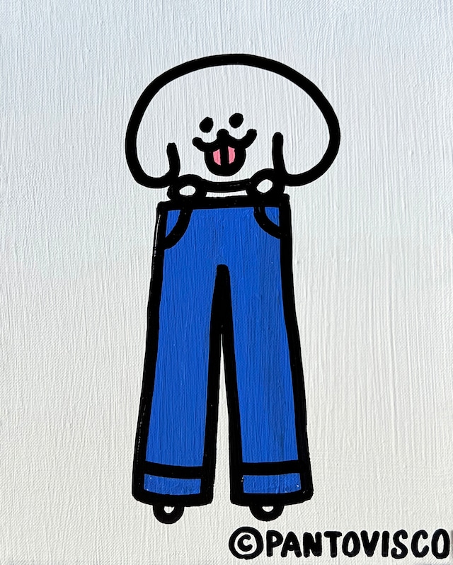 キャンバスアート「デニムぺろち」