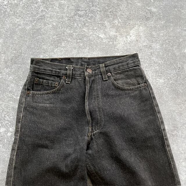 Levi's】80s リーバイス501 ブラックデニムパンツ ジーンズ USA製 80