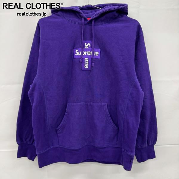 Supreme/シュプリーム【20AW】Cross Box Logo Hooded Sweatshirt