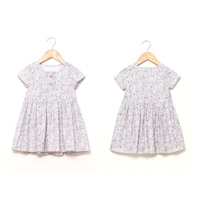 【型紙予約】ワンピース（半袖リボンタイプ）｜90〜150サイズ｜商用利用OK