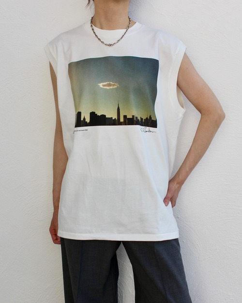 JANE SMITH/print T-shirts 《cloud》